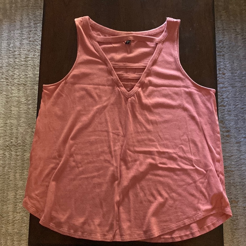 Express Peach Colored Tank Top